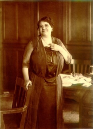 Maggie L. Walker in her office, ca. 1910